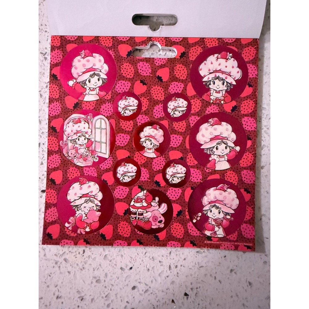 Strawberry Shortcake Stickerland 16 Page Pad 250+ Embellished Stickers SandyLion - Picture 8 of 12